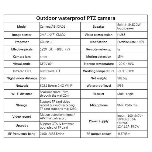 9470-bewakings camera wifi 