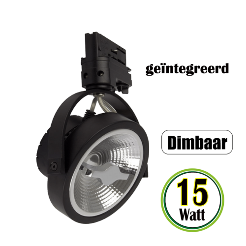 Led-Eindhoven-AR111-Dimbaar-12W-3Fase integreerd - 7452-track-verstelbaar 15w d2w