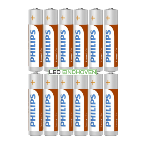 Philips Batterijen AAA 12 stuks - 9965-philips batterijen aaa
