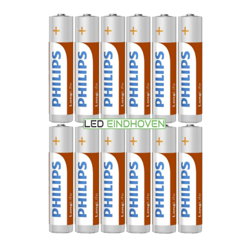 Philips Batterijen AAA 12 stuks - 9630-philips batterijen aaa