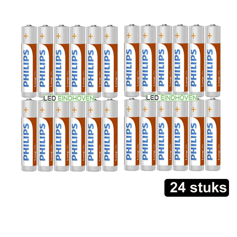 Doordringen Bediende gemakkelijk te kwetsen Philips Batterijen AAA 24 stuks | winkelverlichting040