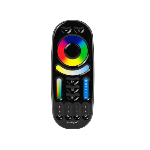 MI-LIGHT AFSTANDSBEDIENING 4 GROEPEN RGBW - 9911-mi-light rgb controller