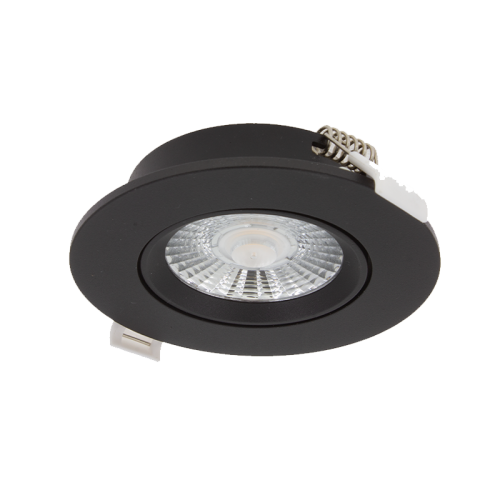 LED INBOUWSPOT | HYDRA | SLIM-FIT | Ø75 | 6W | DIM | zwart - 8258-led spot 6w zwart