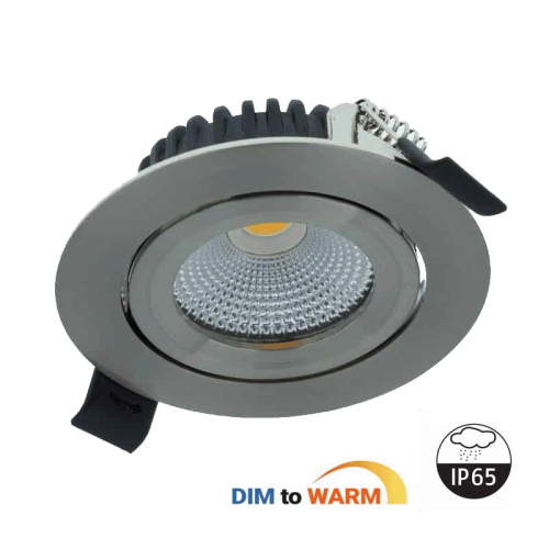 LED INBOUWSPOT | VARDA | SLIM-FIT | 5W | DIM2WARM | chroom - 8261-led spot 5w dim2warm