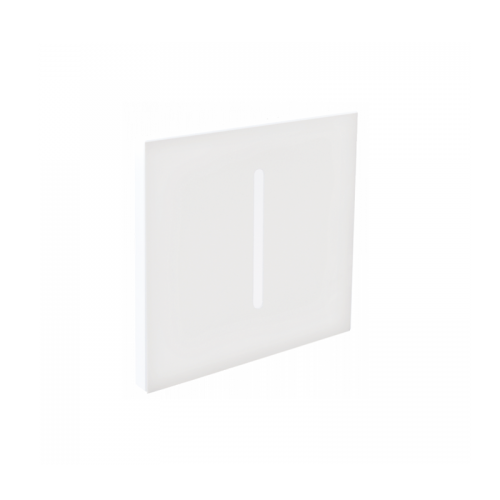 Opzetstuk Wit vierkant midden t.b.v. inbouw nachtlamp - 9027-lc230es-1