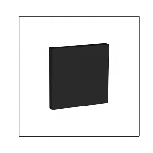Opzetstuk Zwart 60° vierkant t.b.v. inbouw nachtlamp - 9041-lc230ea-7