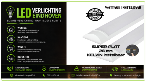 8043 led batten 150cm 30-40-50w cct 