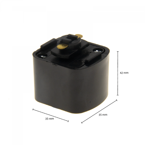 7355-1-fase 1-fase rail square adapter 