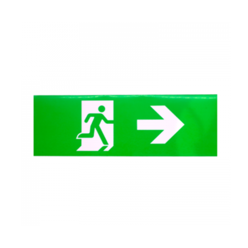 Noodverlichting Pictogram rechts - 9374 nood pictogram rechts