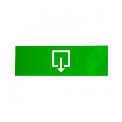 Noodverlichting Pictogram midden - 9376-nood pictogram midden