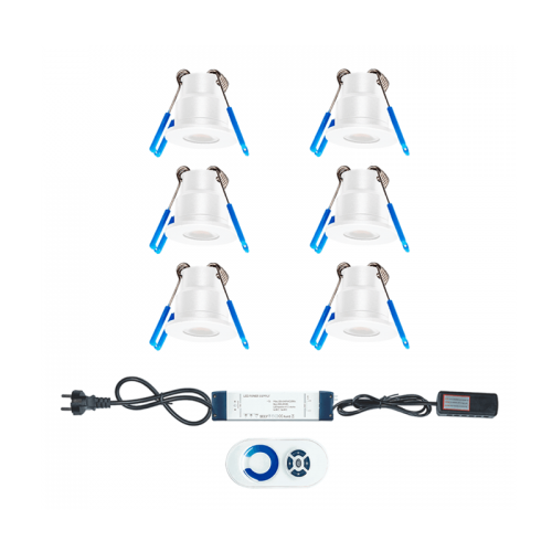 LED VERANDA SPOTJE PREMIUM DIMBAAR 6 stuks - 3515-3516-veranda spotje6st 
