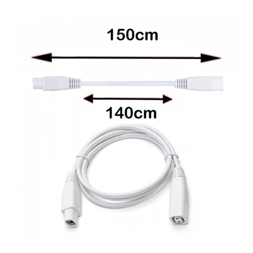 Kabel T5 doorverbind 1.50 meter  - 2275-t5 kabel 150cm