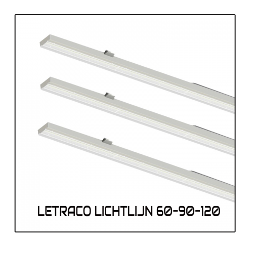 7910-lichtlijn ledtraco 60°  ​ 