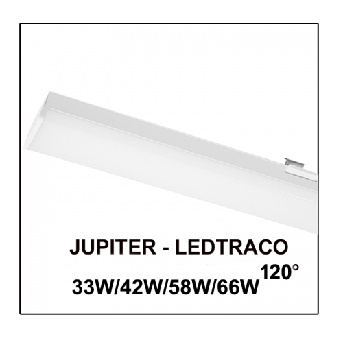 LED LICHTLIJN LEDTRACO 66W/58W/42W/33W 120° - 7912-ledtraco lichtlijn 120