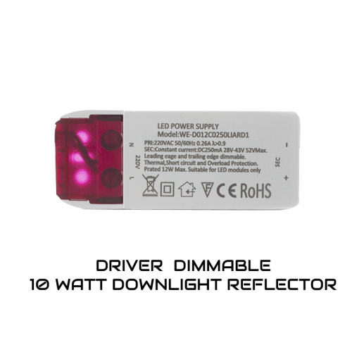 3072-downlight switch 10 watt Ø100mm 