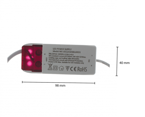 3072-downlight switch 10 watt Ø100mm 
