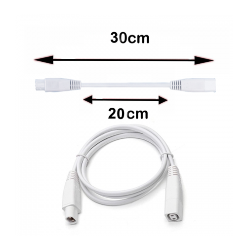 Kabel T5 doorverbind 30cm  - 2271-t5 20cm doorverbind kabel