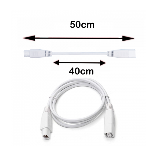 Kabel T5 doorverbind 50cm  - 2272-t5 doorverbinbd kabel 50cm