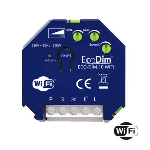 WIFI LED DIMMER INBOUWMODULE | 200W - 9445-eco dim inbouw module