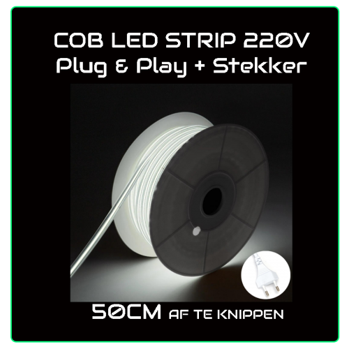8119-led strip cob -50 meter 
