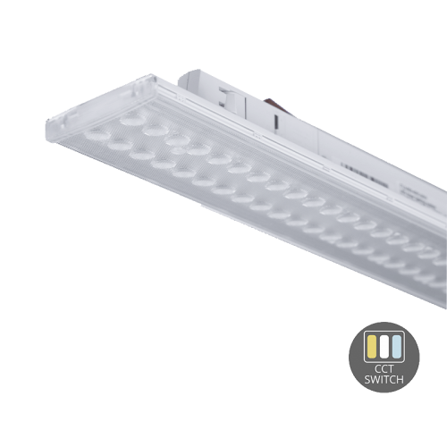 3-FASE RAILARMATUUR | TARVOS | 60CM | WIT- CCT SWITCH - 5149-3 fase rail armatuur wit 60 cct