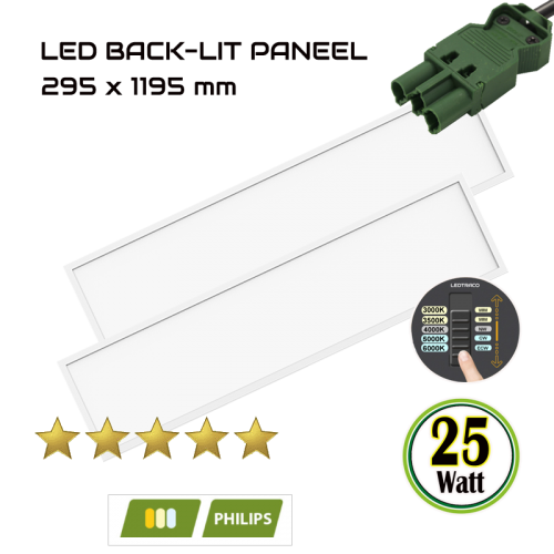 5287- led paneel  back-lit 25w-170lm 