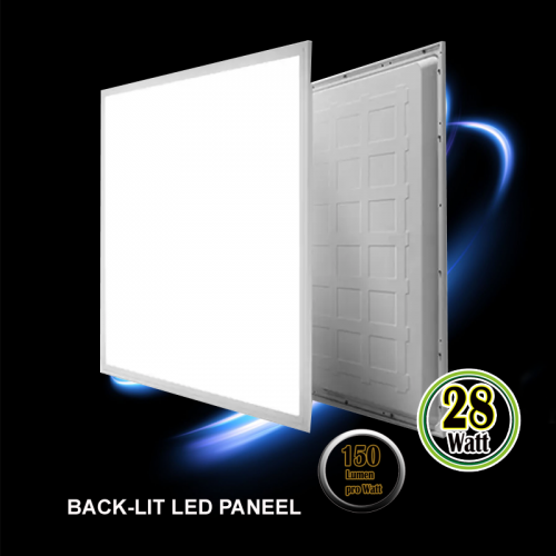 LED BACK-LIT PANEEL 28 Watt 150 Lumen - 6070- led paneel  back-lit 28w-150lm
