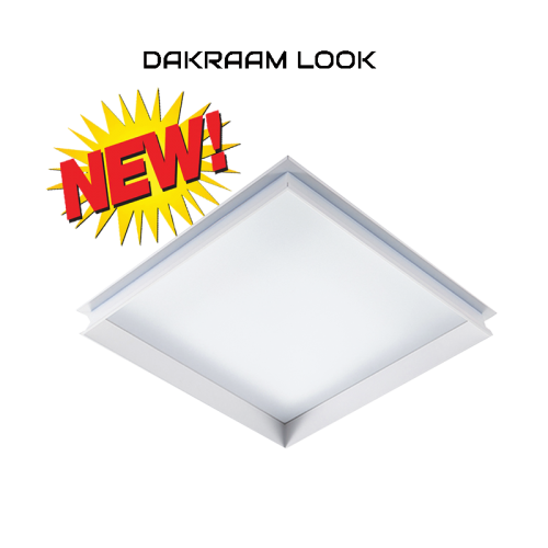 LED PANEEL INBOUWFRAME | VOOR DAKRAAM LOOK  - 6609-inbouwframe dakraam look 6060