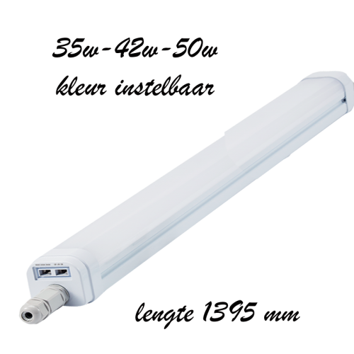 LED TRI-PROOF DENTON 35W/42W/50W CCT SWITCH - 8025-triiproof premium 120cm 
