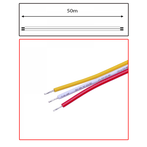 9076-led strip kabel 