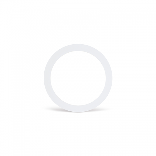 VERLOOPRING METAAL | WIT | Ø180-224mm - 5212-verloopring metaal | wit | Ø180-224mm