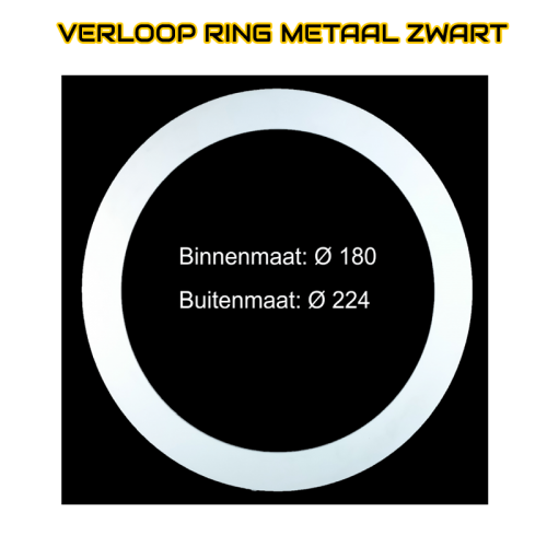7090-metaal  wit Ø180-224mm 