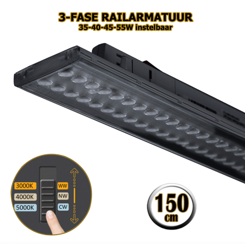 7483-trackrailarmatur 150cm 