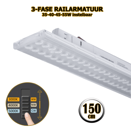 7483-trackrailarmatur 150cm 