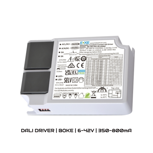 DALI DRIVER | BOKE | 6-42V | 450-1100mA - 9275-dali driver premium  