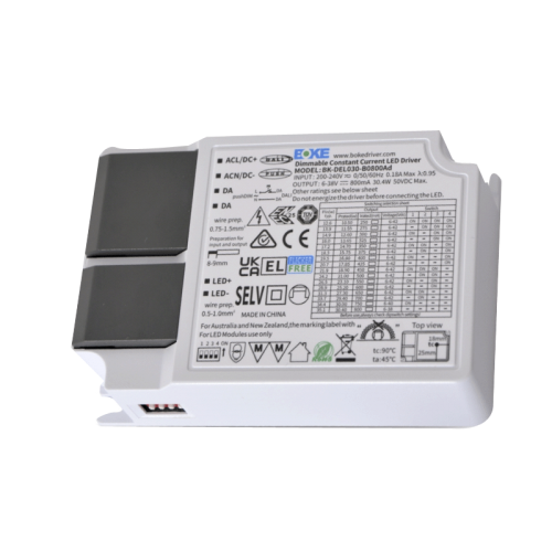 BOKE DALI DRIVER 6-42V-350-800mA - 9276-dali boke driver 6-42v