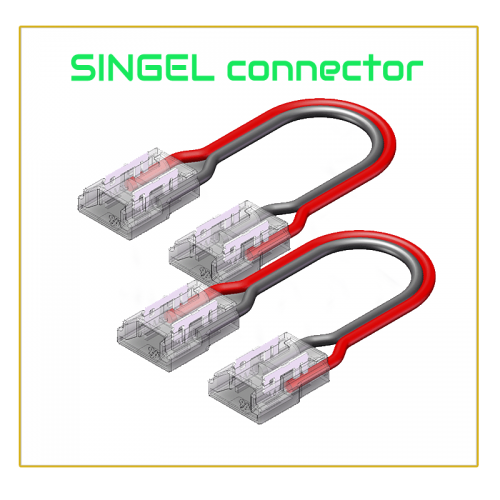 LEDSTRIP CONNECTOR | 15CM | COB | IP20 | SINGLE COLOR | 8MM - 7083-led strip  cob strip to strip