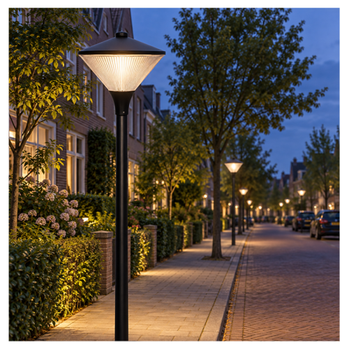 LED STRAATLAMP COMPLEET 30 watt CCT - 7280 led straatlamp compleet 30 watt cct