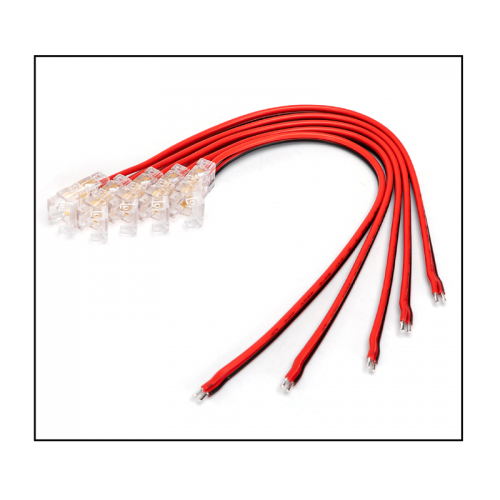 LEDSTRIP CONNECTOR | 15CM | COB | IP20 | SINGLE COLOR | 10MM - 7087-led strip cob kabel-10mm