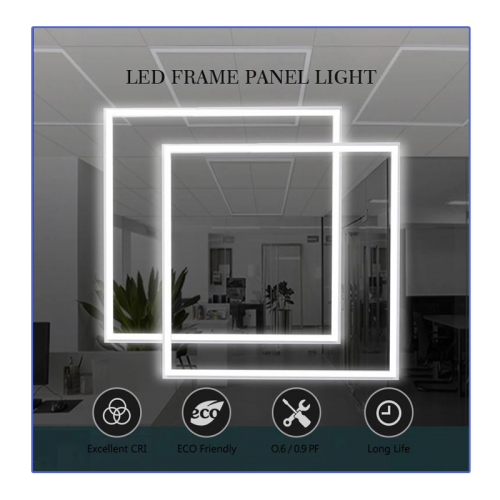 LED FRAME PANEL 590×590 36W UGR22 - 5027aa-ledtraco panel frame 