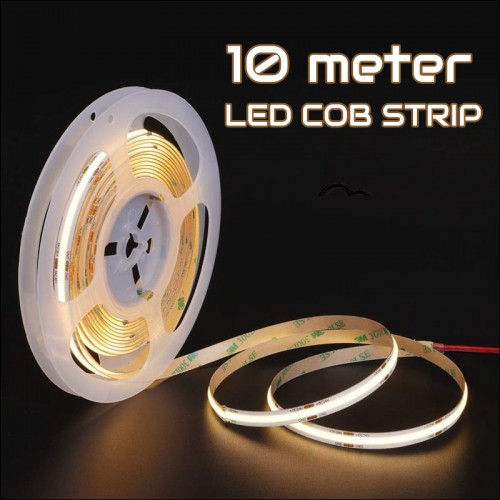COB LEDSTRIP | 24V | IP22 | 10M | 10W/M - 8225-cob 24v ip22 10meter 10w/m