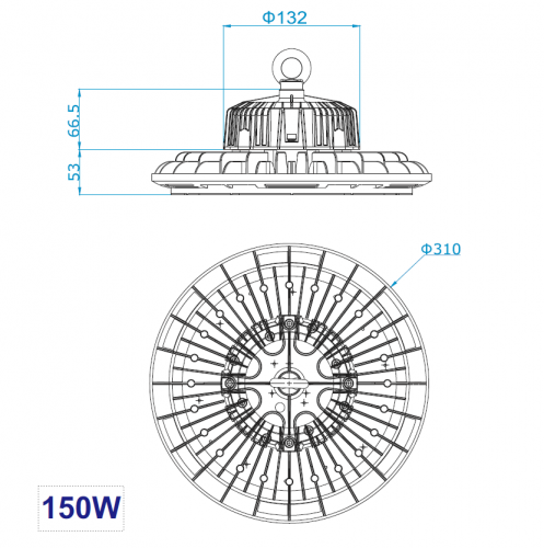 6141-ledtraco-led highbay 150w-nb 