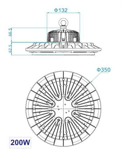 6143-ledtraco-led highbay 200w-nb 