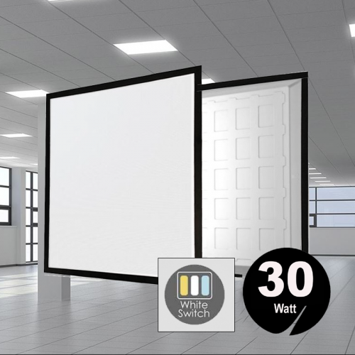 Led back-lit zwarte rand 30W 6060 CCT - 6170-led back-lit zwarte rand 30w cct