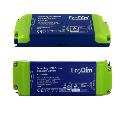 Dimbare led driver voor panelen EcoDim - 9237-led -paneel driver ecodim