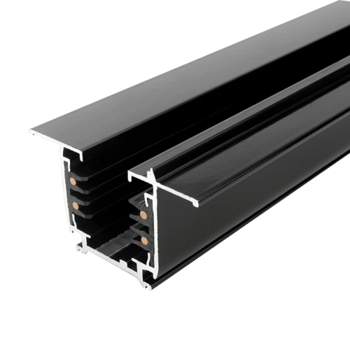 Led Track Rails 3Fase 3M inbouw - 7503-trackrail inbouw 3m