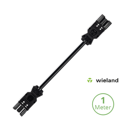 Wieland GST18/3P Koppelsnoer 1 meter 3×1.5mm2 - 9115-wieland koppelsnoer
