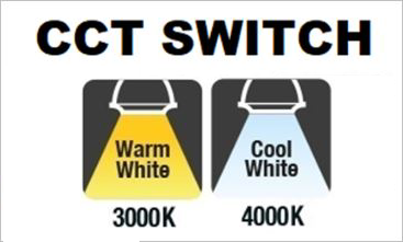 5214-led downlight 12-18w cct-switch  