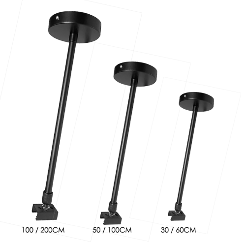 LED TRACKRAIL PENDELSET VAST - 7476-ledtraco ophang vast 