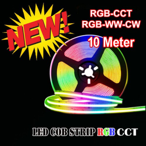 COB LEDSTRIP  24V  IP22 | 10M  RGBCCT - 9162-cob rgbsst ip22